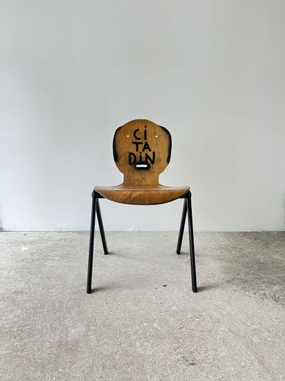 citadin - second-hand chair customized by...