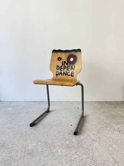 independence - second-hand chair customized...