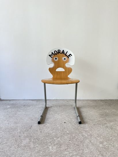 morale - second-hand chair customized by...