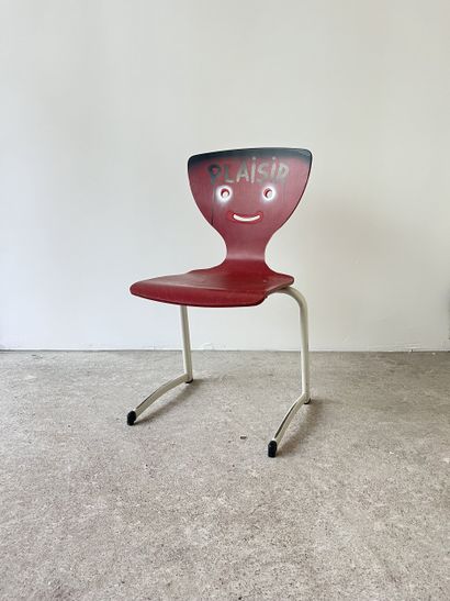plaisir - second-hand chair customized by...
