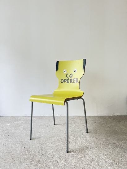 cooperate - second-hand chair customized...
