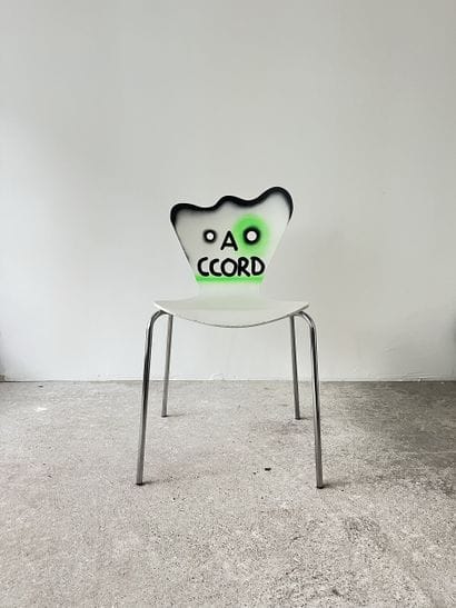 accord - second-hand chair customized by...