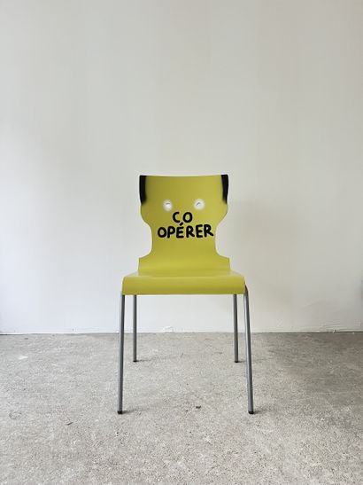 cooperate - second-hand chair customized...