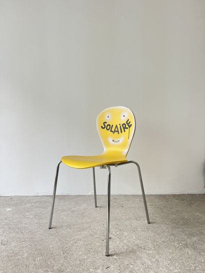 solaire - second-hand chair customized by...