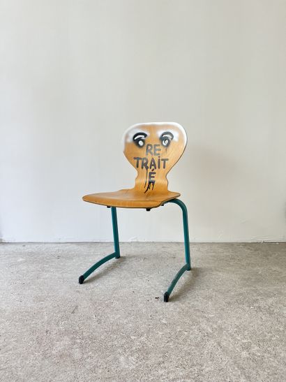 retired - second-hand chair customized by...