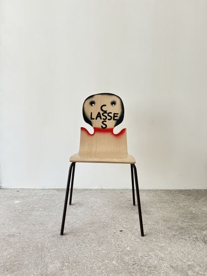 classes - second-hand chair customized by...