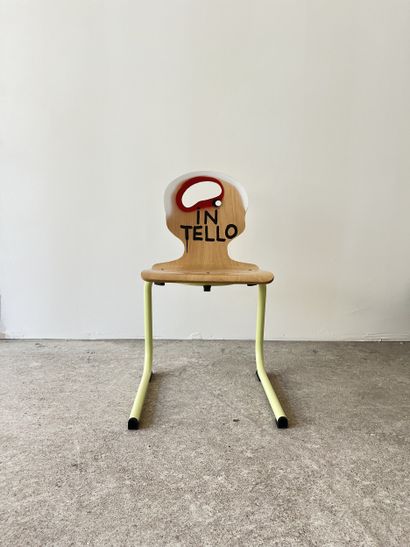 intello - second-hand chair customized by...
