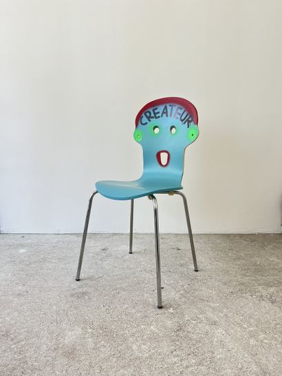 creator - second-hand chair customized by...
