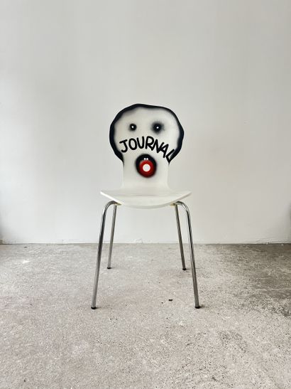journal - second-hand chair customized by...