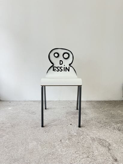 design - second-hand chair customized by...