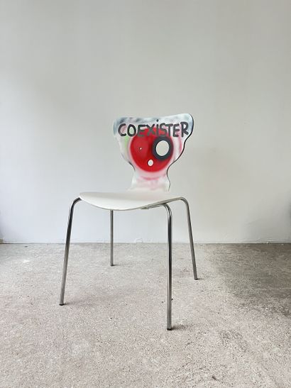 coexister - second-hand chair customized...
