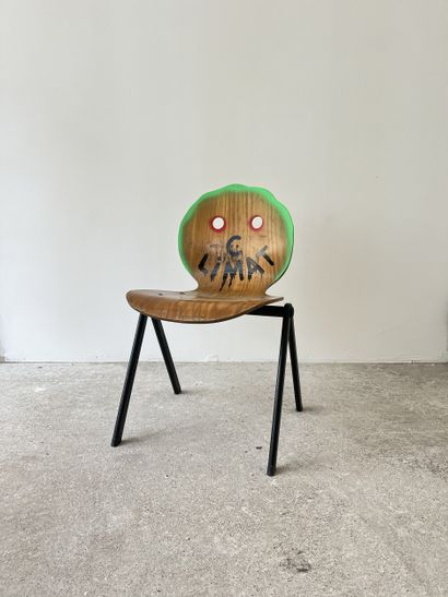 climate - second-hand chair customized by...