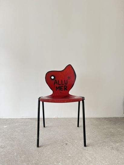 allumer - second-hand chair customized by...