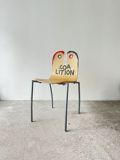 coalition - second-hand chair customized...