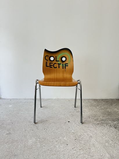 collective - second-hand chair customized...
