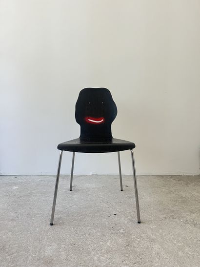 rap - second-hand chair customized by cutting...