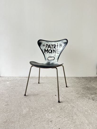patrilmoine - second-hand chair customized...