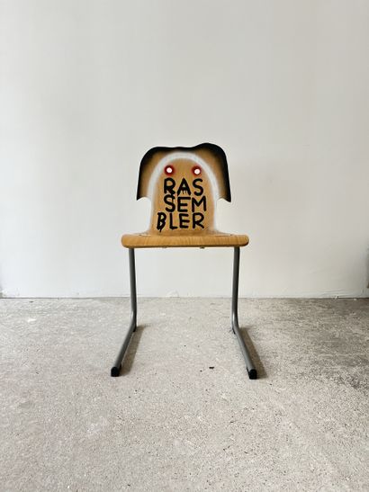 collect - second-hand chair customized by...