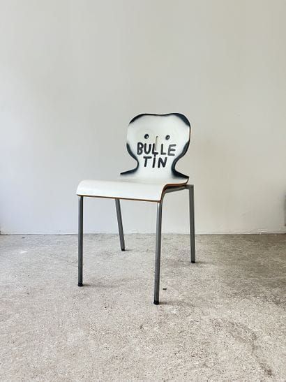 bulletin - chaise d'occasion customisée par...