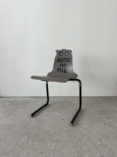 autonomie - chaise d'occasion customisée...