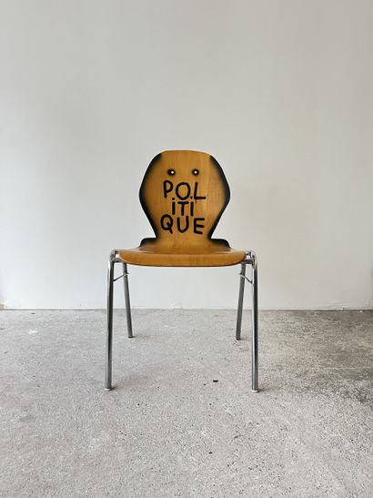 policy - second-hand chair customized by...