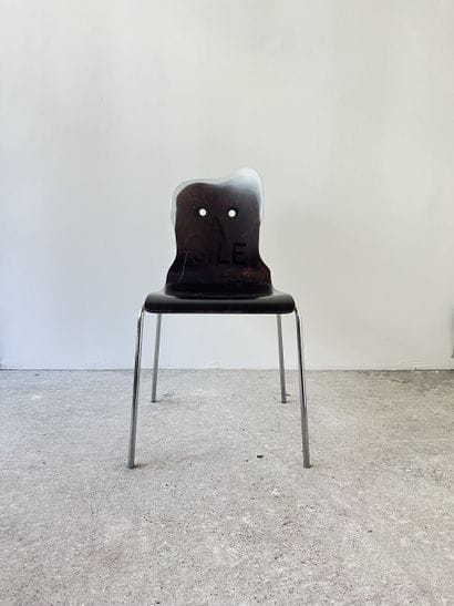 Asylum - second-hand chair customized by...