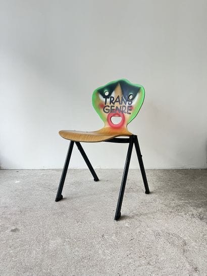 transgenre - second-hand chair customized...