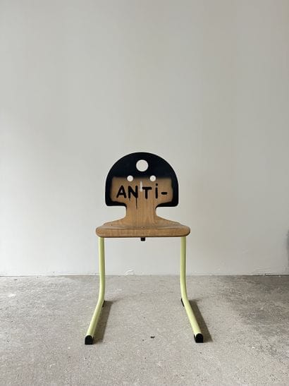 anti - second-hand chair customized by cutting...