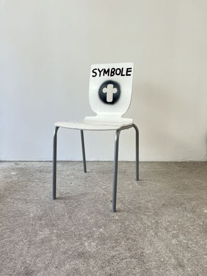 symbol - second-hand chair customized by...