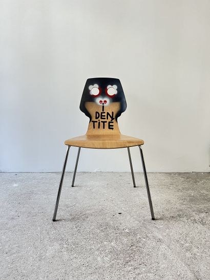 identity - second-hand chair customized by...