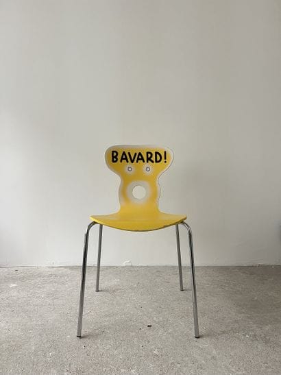 bavard - chaise d'occasion customisée par...