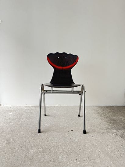 vainqueur - chaise d'occasion customisée...