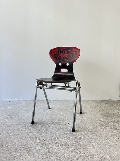 intelligence - second-hand chair customized...