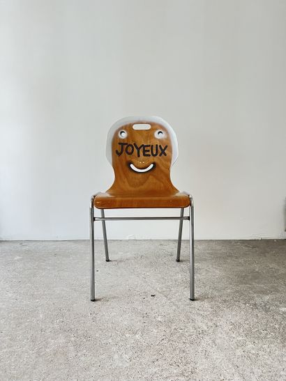 joyeux - second-hand chair customized by...