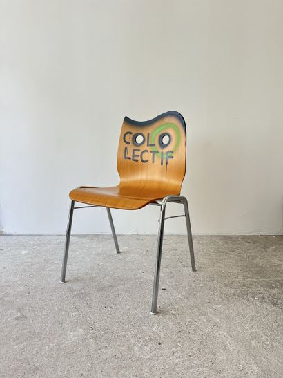 collective - second-hand chair customized...