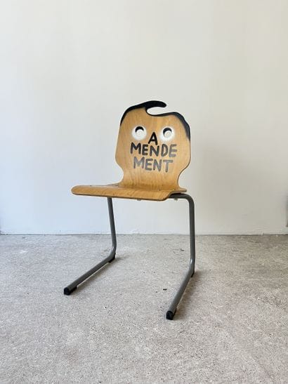 amendement - second-hand chair customized...