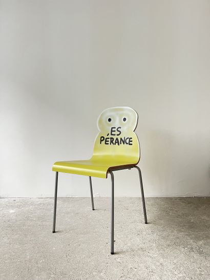 espérance - second-hand chair customized...