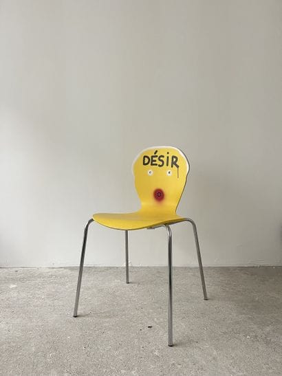 desire - second-hand chair customized by...
