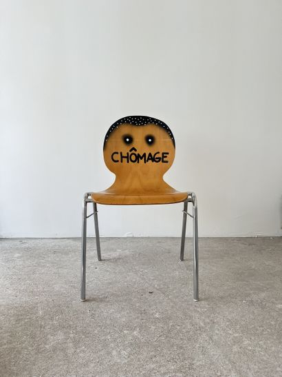 unemployment - second-hand chair customized...