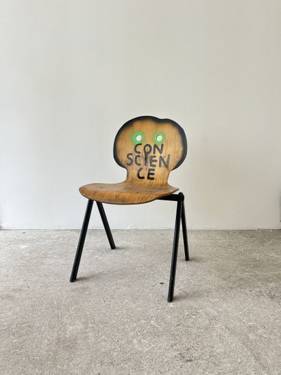 conscience - second-hand chair customized...