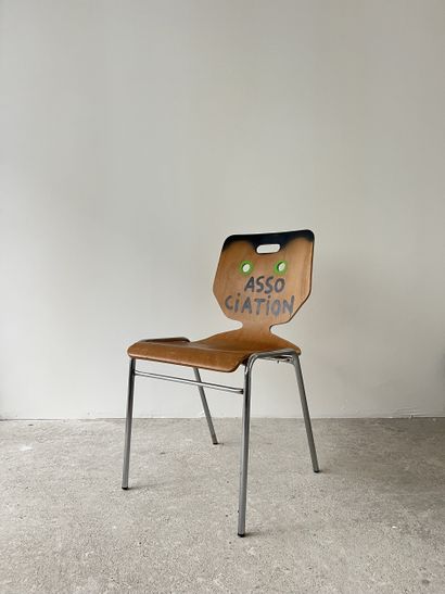 association - second-hand chair customized...
