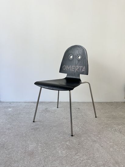 omerta - second-hand chair customized by...