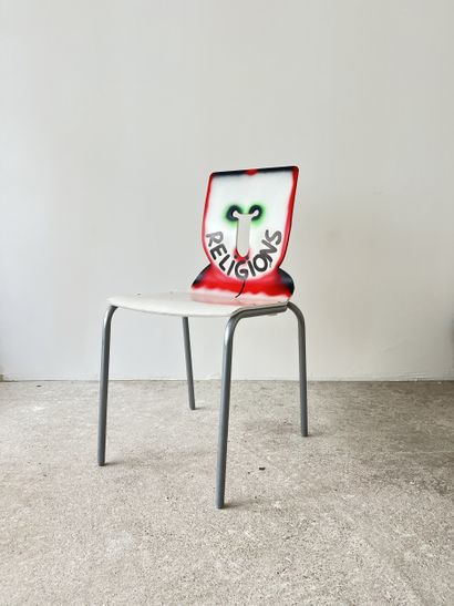 religions - second-hand chair customized...