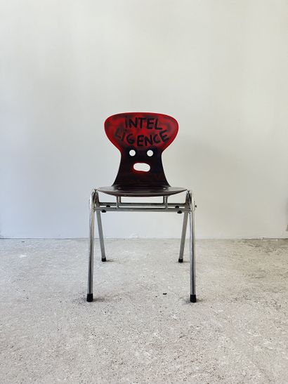 intelligence - second-hand chair customized...