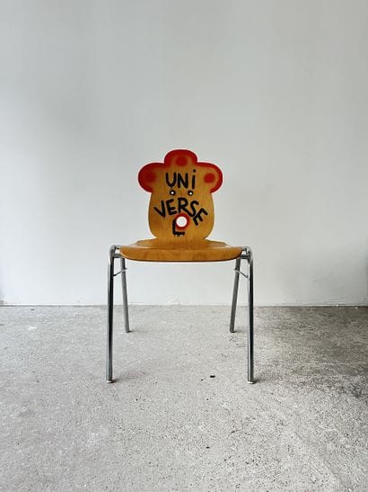 universel - second-hand chair customized...