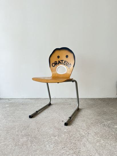 orateur - second-hand chair customized by...
