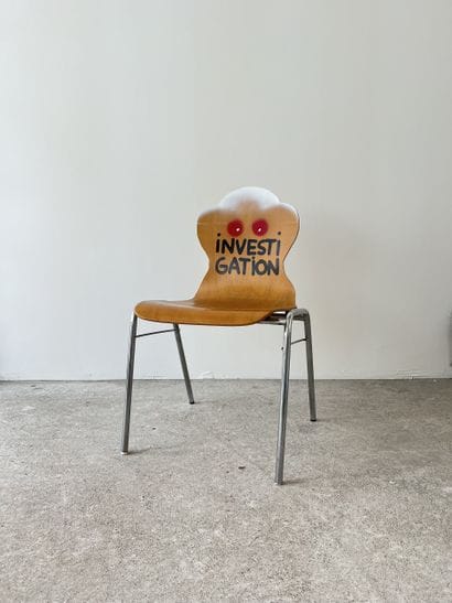 investigation - second-hand chair customized...