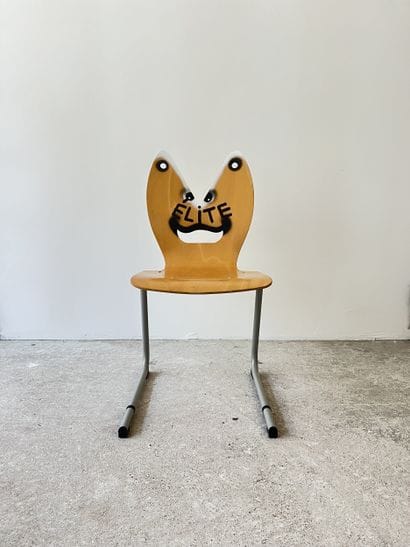 élite - second-hand chair customized by cutting...