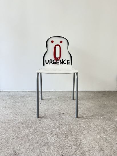 emergency - second-hand chair customized...