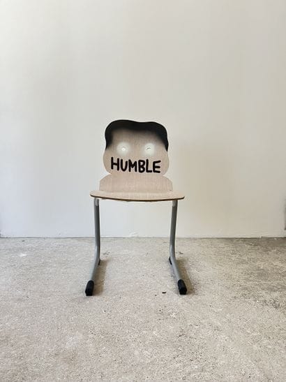 humble - second-hand chair customized by...